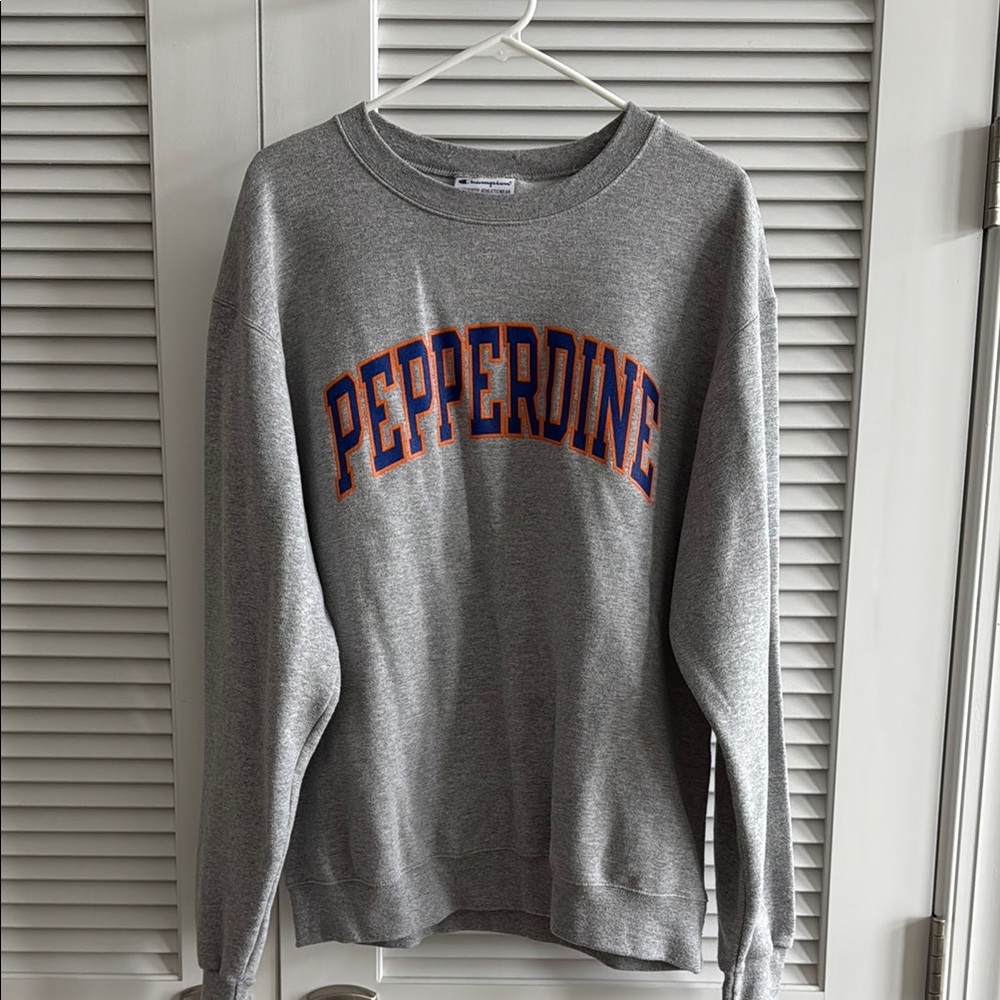 Gray Pepperdine Crewneck